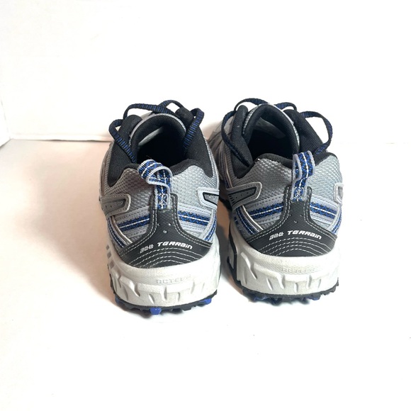 New Balance Men Trail Running Shoes – Gray/Blue Outdoors Performance Wear Size 8 - Picture 4 of 10